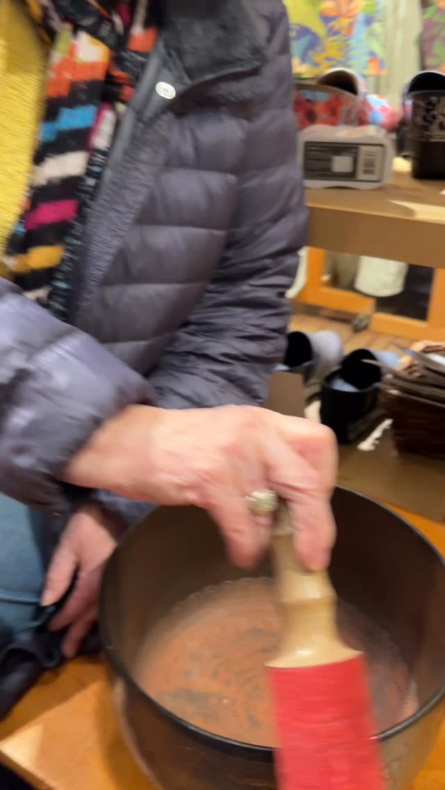 Happy birthday Mom ♥️ miss you everyday. She could rock the singing bowls!!!