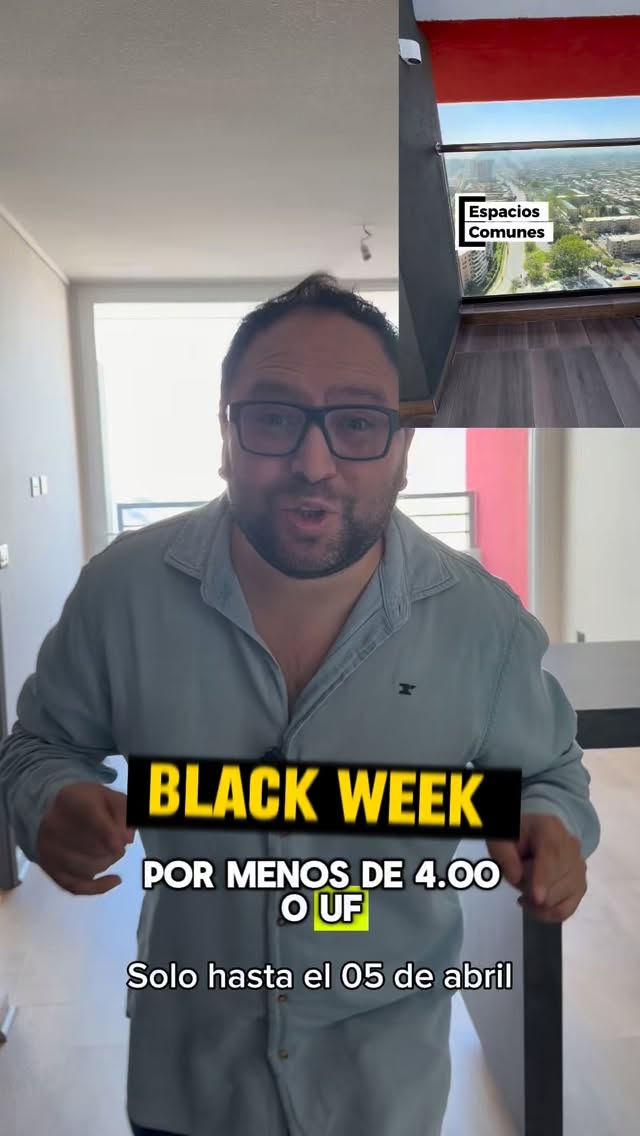 ÑUÑOA BAJO 4.000 UF | UNIDADES LIMITADAS – BLACK INMOBILIARIO
Oportunidad real en una de las comunas con mayor demanda de arriendo en Santiago, a pasos del Metro Ñuble.
Disponibles por tiempo limitado:
• Tipología tradicional 2D-2B + estacionamiento y bodega desde 3.930 UF
• Tipología mariposa 2D-2B + bodega desde 3.889 UF
Ubicación estratégica, alta conectividad y excelente proyección de plusvalía. Ideal para quienes buscan asegurar una inversión sólida con alta demanda de arriendo.
Precios exclusivos por Black Inmobiliario. Stock limitado.
Agenda tu asesoría hoy y asegura una de las últimas unidades disponibles:
https://wa.me/56946276708
#InversionInmobiliaria #Ñuñoa #DepartamentosChile #AltaRentabilidad #GrupoTerritorio