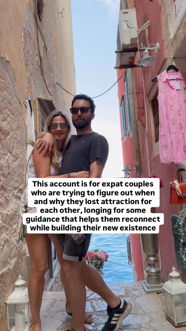 For couples who are wondering, “When did we lose it?”
If the attraction has faded, but the relationship still matters…
If you’re trying to make sense of what changed, especially while building a life in a new country…
This space is for you.
An honest guidance to help you understand what happened between you and find your way back to each other.
#expatcoach #internationalcouple #interculturalcouple #lifeabroad