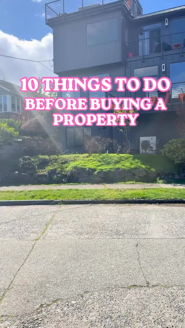 The only thing you need to do before buying a property 😏
Gokce Karakucuk
📞206-880-9074
✉️gokce@karakucukrealty.com
#seattle #sold #seattlerealestate #seattlerealestate #viralvideos
