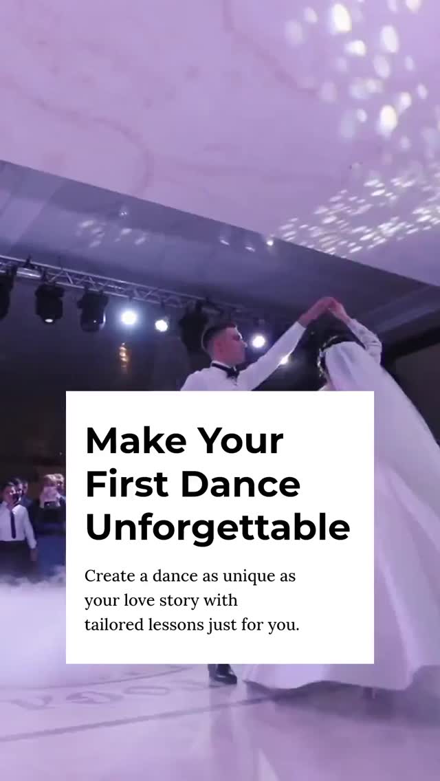 Your first dance should be as unique as your love story! At Stars Performing Arts Academy, our personalised wedding dance lessons are designed just for you and your partner. We tailor every step to your style, skill level, and special song — making it fun, stress-free, and full of joy.
Feel the magic as you connect on the dance floor and create unforgettable memories together. Whether you're beginners or just want to add a personal touch, we're here to guide you every step of the way.
Ready to make your wedding dance truly yours? What song would you choose for your first dance?