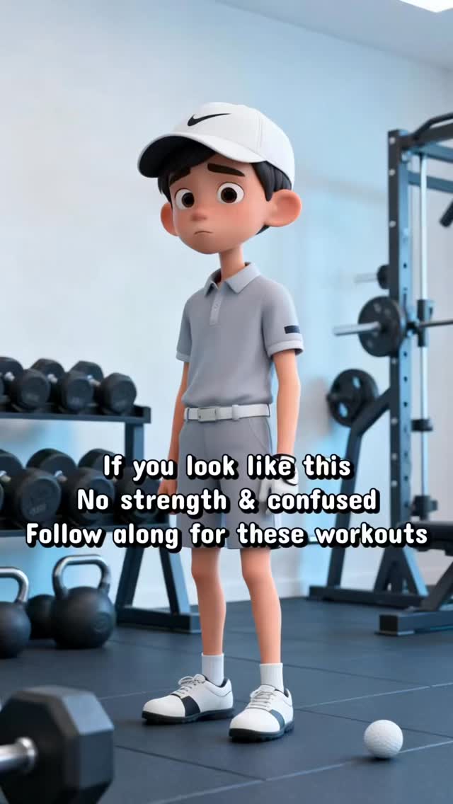 Stop being confused on what to do in the gym. You can follow and message me for any help or a FULL PERSONALIZED FITNESS PROGRAM! Build strength that actually transfers. Strong isn’t just one movement. Train for performance. #fitness #iam1stphorm #athlete #golf #tpi