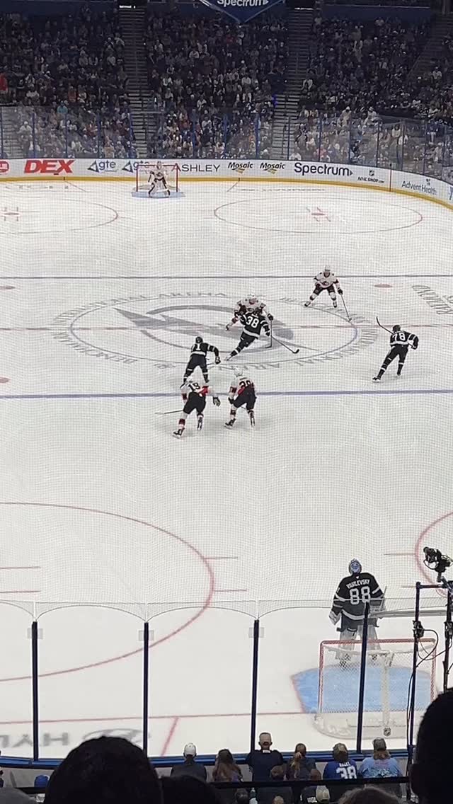 Game winning goal! Go BOLTS! ⚡️#tampa #gobolts #tampabaylightning