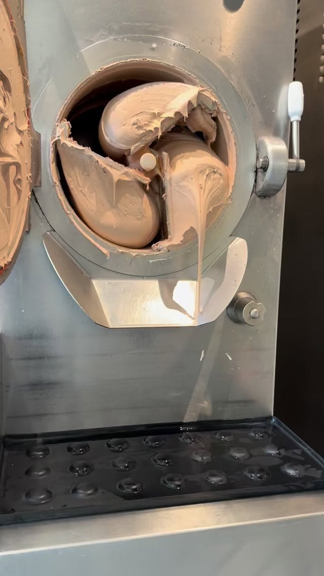 Dubai brownie #gelato #is #blokhus #lokken #homemade