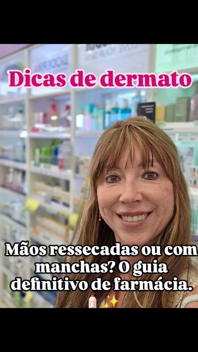 Você cuida do rosto, mas esquece das mãos? 🔬🧴
A pele das mãos é uma das mais finas do corpo e possui poucas glândulas sebáceas, o que a torna naturalmente propensa ao ressecamento. Somado à exposição constante ao sol, água e sabão, é a área que primeiro "entrega" a idade e sofre com dermatites.
Fui à farmácia analisar 6 fórmulas consagradas e as classifiquei pela sua ação fisiológica. Entender se você precisa de reparação de barreira, nutrição lipídica ou tratamento de manchas é a chave para mãos saudáveis e bonitas. 🧬
👇 Qual a sua maior queixa com as mãos hoje: o ressecamento extremo, a textura áspera ou as manchinhas?
#cuidadoscomapelenamenopausa #cuidadoscomasmaos #DicasDeDermato
#drarenatavongal ##mulheres40mais