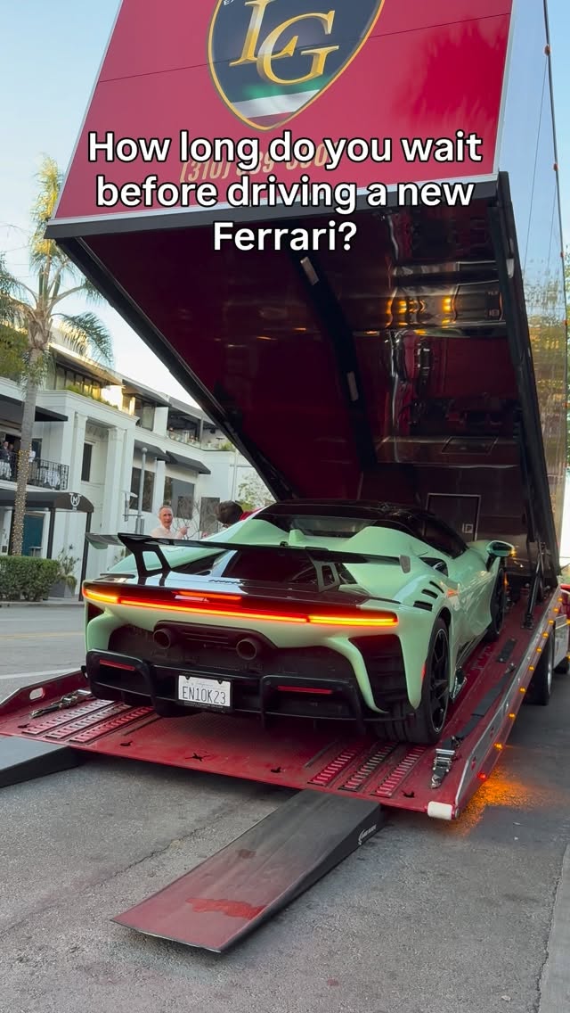 It’s tradition to immediately do a lap whenever I get a new Ferrari. Cars are meant to be driven. Don’t be afraid!
#ferrari #supercar #carsofinstagram #sf90xx