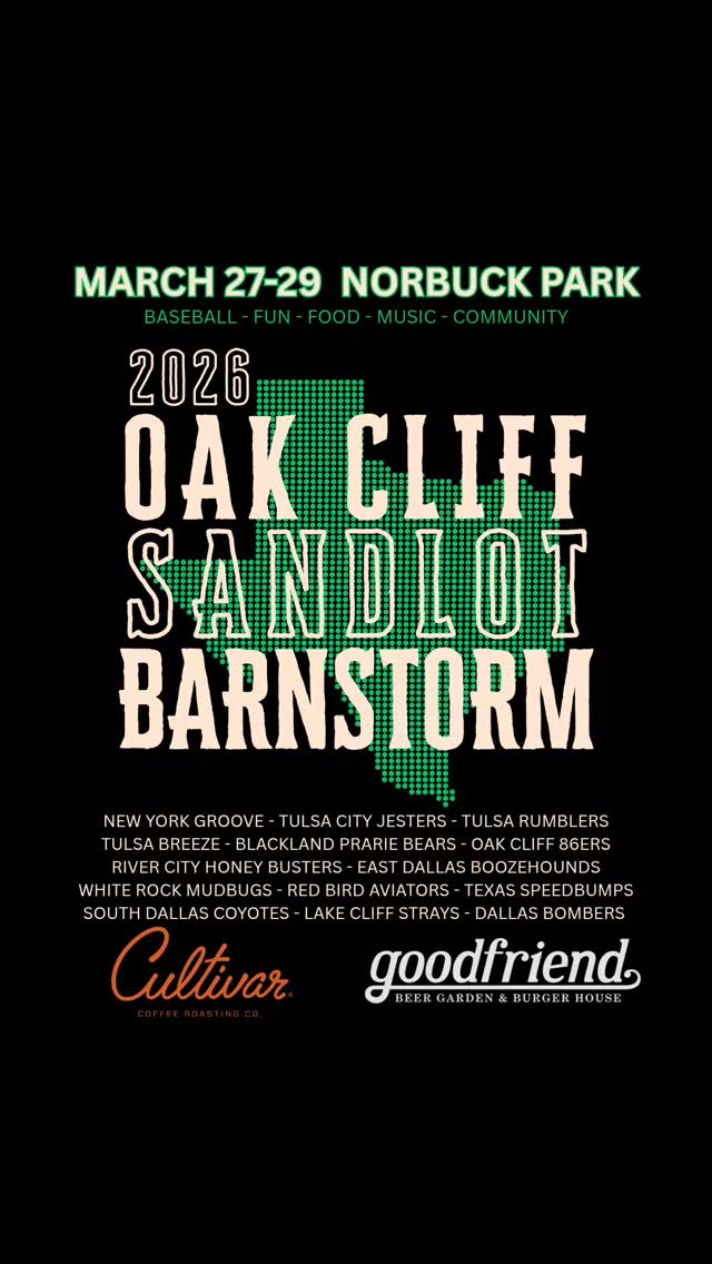 Yall ready?
#oakcliffbarnstorm
#LetsDoBaseball
www.oakcliffsandlot.com
-
#oakcliffsandlot #sandlotrevolution #coedbaseball