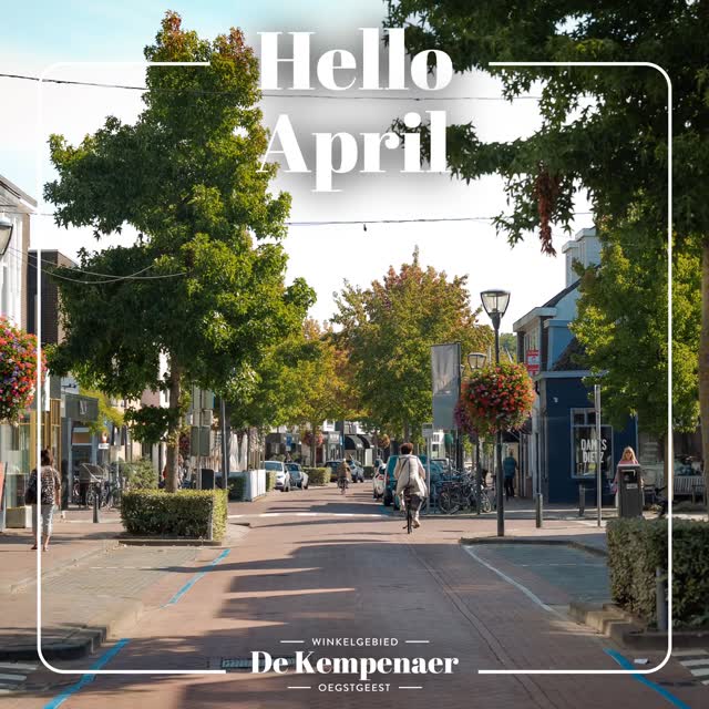 🌼 𝓗𝓮𝓵𝓵𝓸 𝓐𝓹𝓻𝓲𝓵 | Op de Kempenaer komen de bomen in bloei, schitteren de etalages en bruist de horeca. Het winkelgebied is klaar voor deze voorjaarsmaand, kom je snel langs?
#HelloApril #nieuwemaad #winkelgebied #shoppen #winkelen #genieten #gezelligheid #shoplocal #bollenstreek #oegstgeest