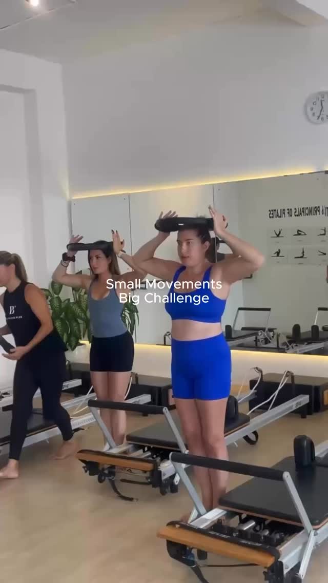 It looks small.
It looks simple.
But the real work is happening where you can’t see it.
Deep core, control, and mindful movement.
The best part?
You don’t need experience to start.
Pilates meets you where you are, and builds strength step by step.
If you’ve been curious, this might be your sign to try.
Start with our first class for IDR 245K, continue with our 3 group classes for IDR 840K, or join our apprentice teacher classes.
Book through the link in bio.
Save this or share it with someone who’s been wanting to start.
#BaliPilatesPlus #PilatesInBali #ReformerPilates #MindfulMovement #PilatesForBeginners