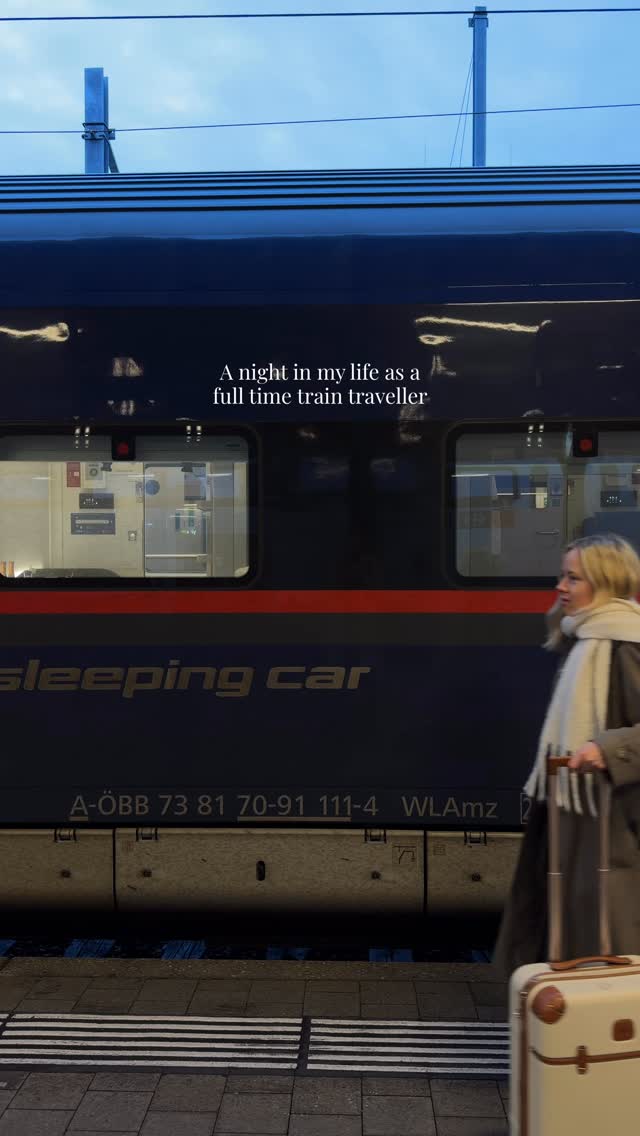 Your vibe? Welcome to @therailvoyage