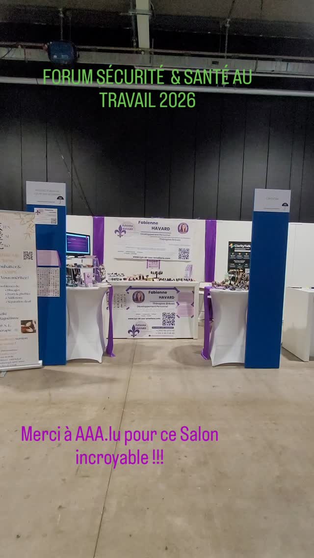 Merci à Crea123 Sabboo SARL À TRESSANGE pour avoir réalisé en urgence mes banderoles (2×1m et 1x1m) Et merci de m'avoir imprimé mes flyers en un temps record !! Tout cela en moins de 24h, jugez par vous même !!!!
Très beau boulot et équipe très Sympa !
#therapie #Luxembourg #santé #santéautravail
#santémentale