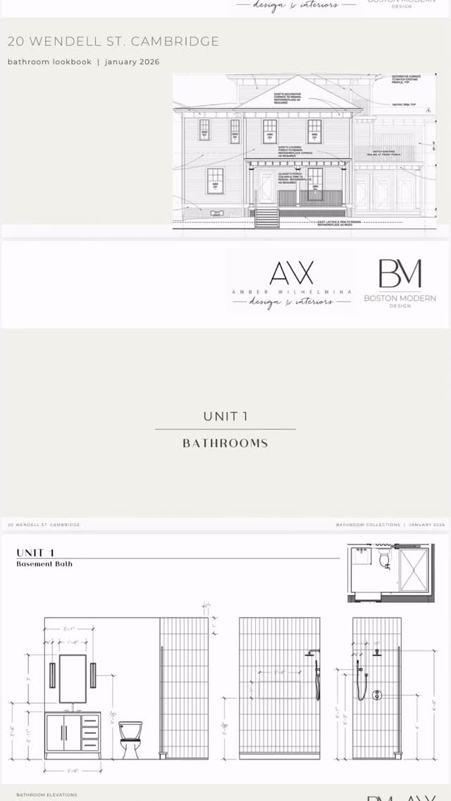 Building a 4 unit multi-family property means LOTS OF BATHROOMS to design! 🙌🏻
#interiordesign #designdetails #bathroomdesign #modernistdesign