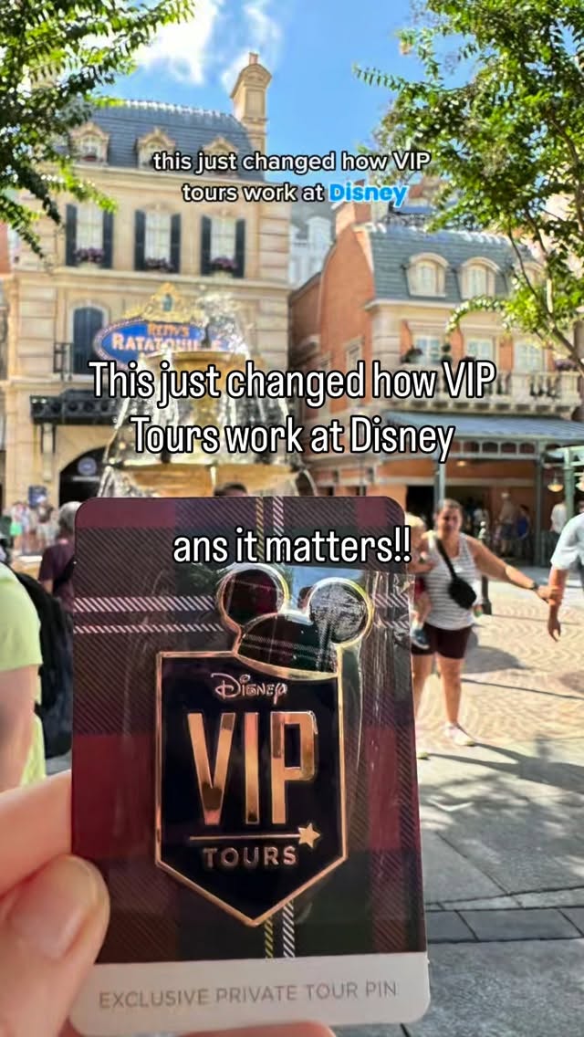 Disney just made VIP Tours even easier to book… and families are going to LOVE this.
You can now:
✔️ Bundle your VIP Tour with your entire vacation
✔️ Lock in your date earlier
✔️ Have EVERYTHING planned in one place
And honestly… this is one of those experiences that completely changes your trip.
It’s not about luxury…
It’s about getting your TIME back with your kids.
✨ No stress
✨ No running around
✨ No guessing what to do next
Just enjoying Disney the way it was meant to feel.
👉 Comment VIP and I’ll walk you through if this makes sense for your trip