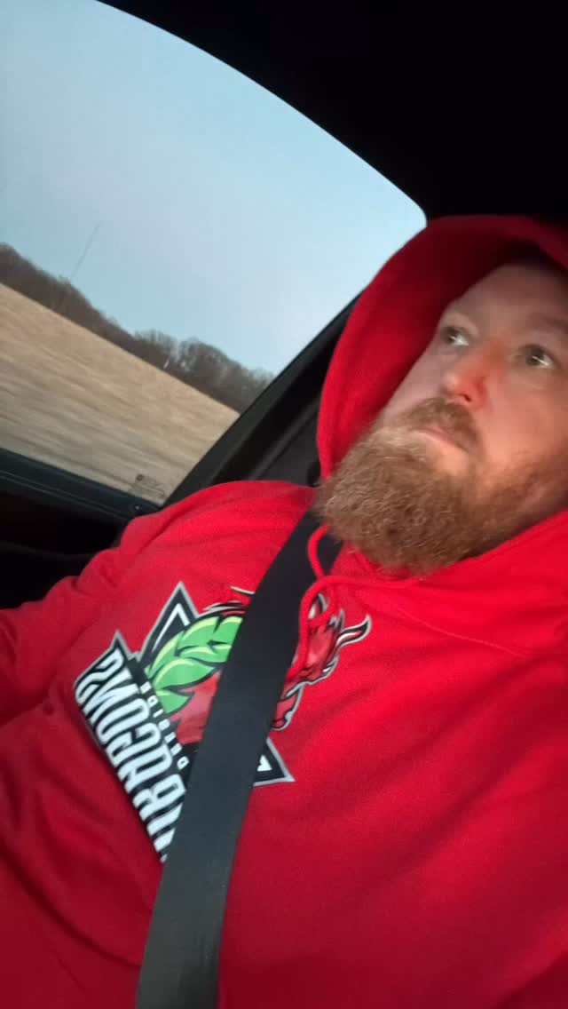 Ok @dragonsihc fans… let’s see your merch! Who’s wearing what today??? We went with the red today … shout out @alsskateshop ! PACK THE DEN!!! LFG!!!!#effingterrible #hockeyisfamily #bemoredragon