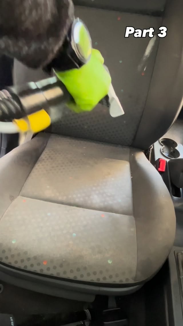 Partie 3, un passage avec l’injecteur extracteur sur des sièges qui m’on dit merci 🤣 #lavageauto #detailing #gironde #ironclean
