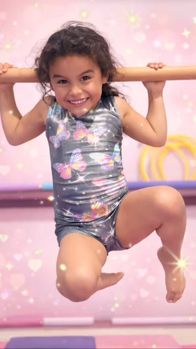 First pullover ✔️
Cartwheel landed ✔️
Straight-leg handstand ✔️
Front flip on trampoline ✔️
At 4 years old…
Unstoppable is an understatement
