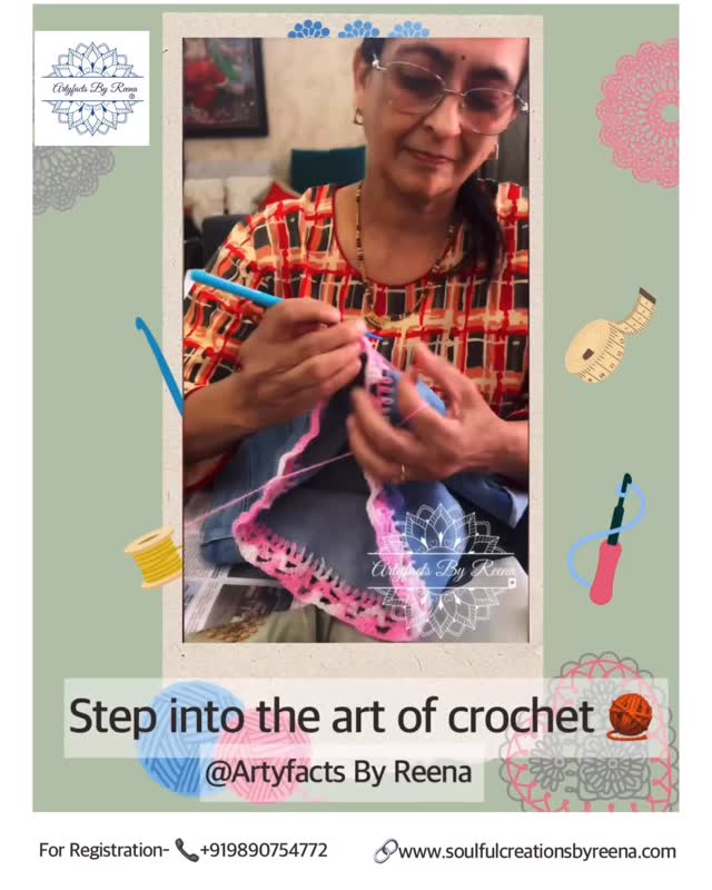 Step into the art of Crochet 🧶
Join our classes and explore stitches from foundational basics to intricate advanced designs.
Craft elegance with your own hands.
💫Limited seats | Personalised guidance
💫 Perfect for beginners & enthusiasts
For Registration & Details ↙️
📞+919890754772
#crochetclasses #learncrochet #handmadeart #creativelearning #artstudio