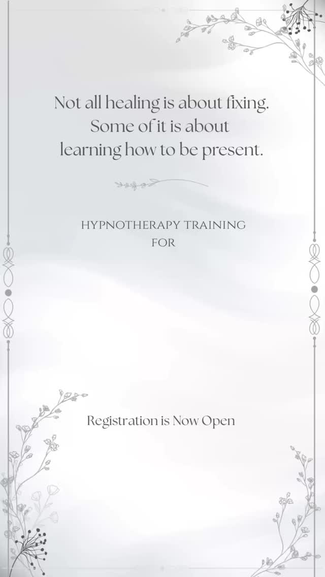 There is a moment in life that touches every single one of us…
yet so few of us are truly prepared to hold it.
Death.
Dying.
Grief.
Not as something to fix or something to rush past. But as something to be deeply witnessed, honored, and supported.
This training was not created from strategy.
It was created from a deep, undeniable calling.
Maude Schellhous of Sacramento Hypnotherapy Wellness Center and I, both Certified Clinical Hypnotherapists, have come together to create a space for those who feel called to sit with the profound, tender, and often unspoken experiences surrounding death and grief.
This is not just a training. It is an experience in presence. In learning how to be with what is… without needing to change it.
You will learn how hypnotherapy can gently support those who are dying, those who are grieving, and those navigating the space in between… while also tending to your own nervous system and capacity to hold this work.
If you feel the pull toward this kind of work… trust that.
Registration is now open.
Class begins May 1, 2026.
Link in bio to register or DM for more information.
@sacramentohypnotherapy