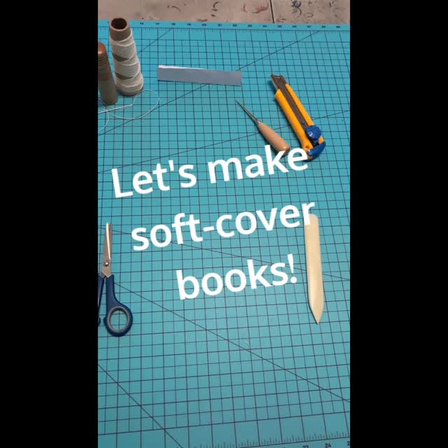 LET'S MAKE SOME BOOKS!
For the first time, we are expanding our popular Soft Cover Bookbinding workshop into three weeks and COVERING a lot of books (pun intended, clearly).
Running Mondays April 27 to May 11 from 6pm to 8:30pm, this class requires no experience, just a desire to make so so many little books. All materials supplied, just make room in your library once class is done!
Visit the link in bio or www.inprintcollective.com/join-a-workshop for details and registration.
ID: a video showing off a variety of styles of handmade books including various pamphlet stitches, stab bindings and long stitch. Music is "Remote Control" by Age of Electric.