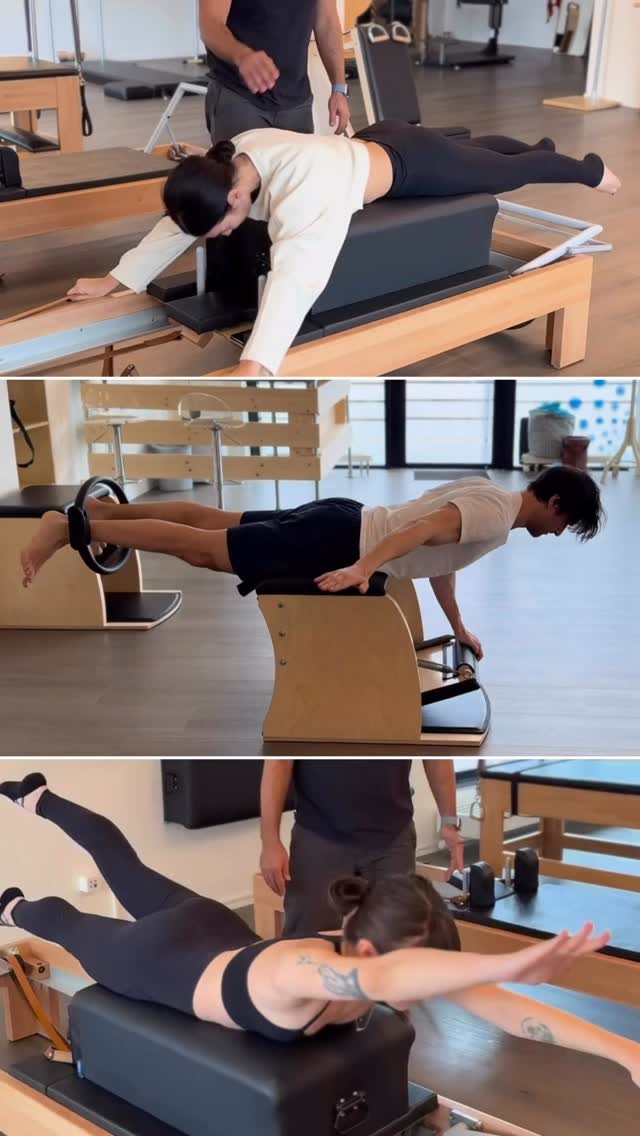 Elevate your strength. Refine your control. ✨
These advanced Pilates exercises focus on deep core activation, spinal extension, and full-body integration - helping you move with precision, strength, and grace.
With long-line extensions and stability challenges on the Pilates Reformer and Pilates Chair, every movement is designed to build resilience and body awareness.
Whether you’re progressing your practice or looking to challenge your limits, this is where transformation begins
#Pilatestogether #PilatesFlow #CoreStrength #MindfulMovement #kilchbergzürich