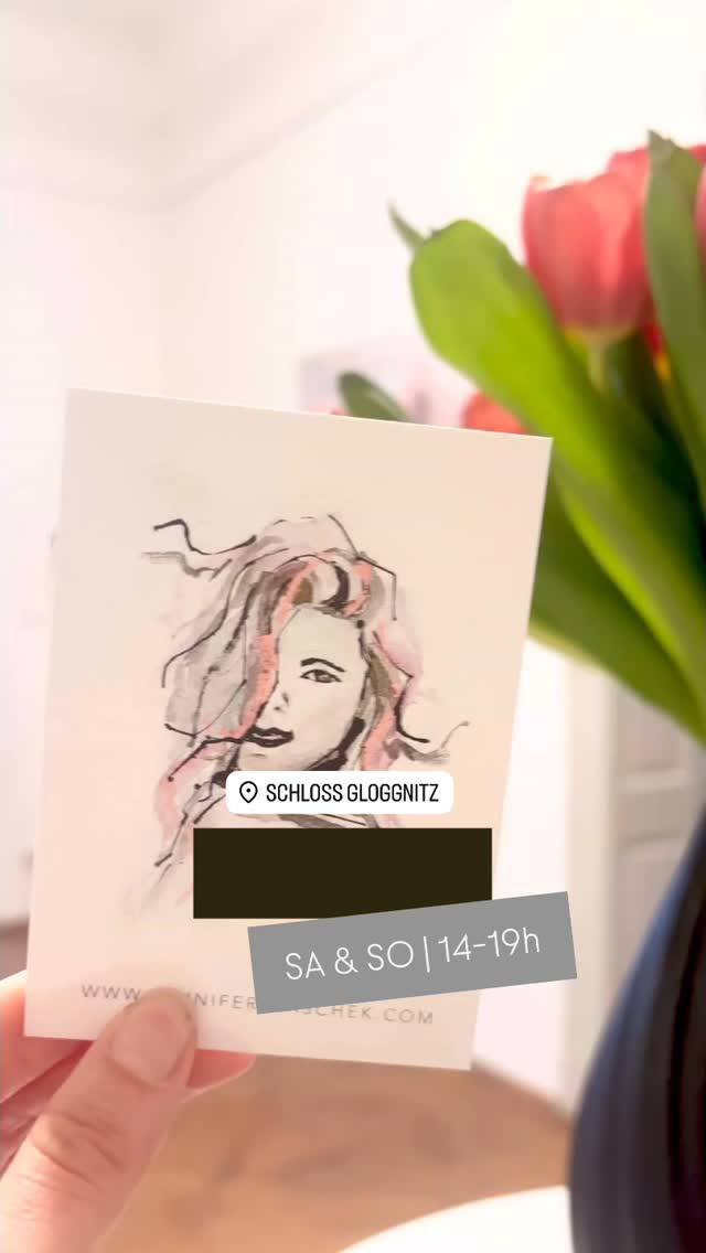FINALE im Schloss Gloggnitz 👩🏼🎨 Dieses WE (Sa&So) sind meine Bilder noch als Teil der Ausstellung „Kunst.Stadt.Gloggnitz.“ zu sehen! Bestes Schlechtwetterprogramm ☺️🤍
#austrianartist #kulturvernetzungnoe #kunstinniederösterreich #kunst #kunstliebe #originalkunst #kunstinösterreich #gloggnitz