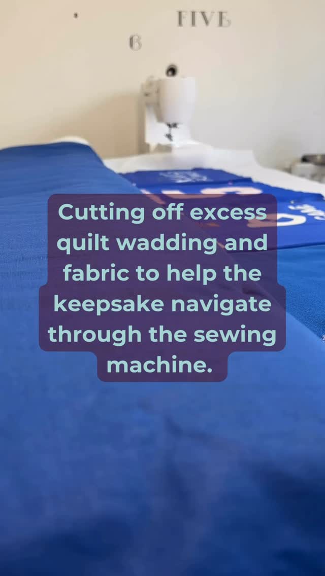 Behind the scenes: Trimming away the excess material after interfacing helps me get everything ready for the next stage.
These preparation steps might not be the most exciting part, but they’re essential for creating a quality keepsake that will last for years to come!
#TracysTreasuredKeepsakes #SmallBusinessUK #PersonalisedKeepsakes #HertsCustomKeepsakes #HandmadeGiftsUK