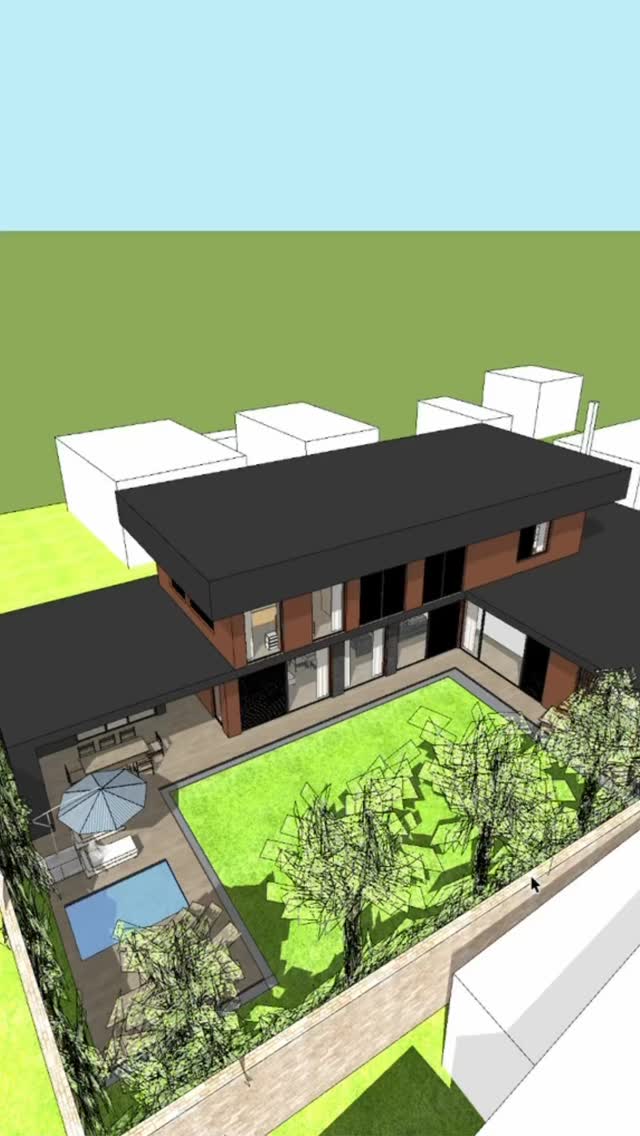 Мой новый проект роскошного современного дома 🤗, когда форма раскрывает удобную функцию и зонирование дома - общих и приватных комнат / шумных и тихих кабинетов / фотогеничных видов и аскетичности с главной улицы🙌
Подробнее в видео обзоре
#hl_arch_314 🏡