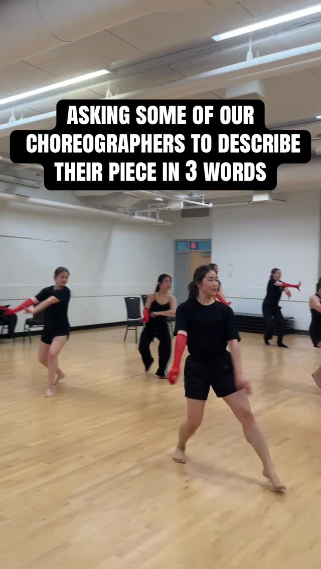 We asked some of our choreographers to describe their pieces in 3 words…
Come to WHIPLASH, April 11th to see what they mean 👀
Tickets available through the link in our bio!
#vancouverdance #ubc