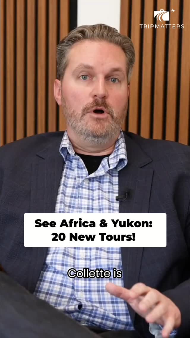 With Collette's 20 brand-new tours launching, they’re taking travelers far beyond the usual. Think Cape Town to Cairo (25 days across Africa) or a new Yukon itinerary chasing the Northern Lights.
Book now with TripMatters.
#ColletteTours #BucketListTravel