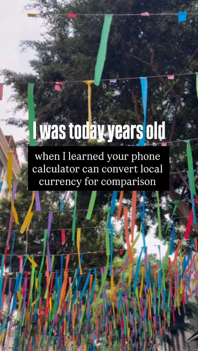mental math is not my strong suit
am I the only one who didn’t know it could do this?!
_________
#travelbetter #travelhack #organizedtravel #organizedliving #professionalorganizer