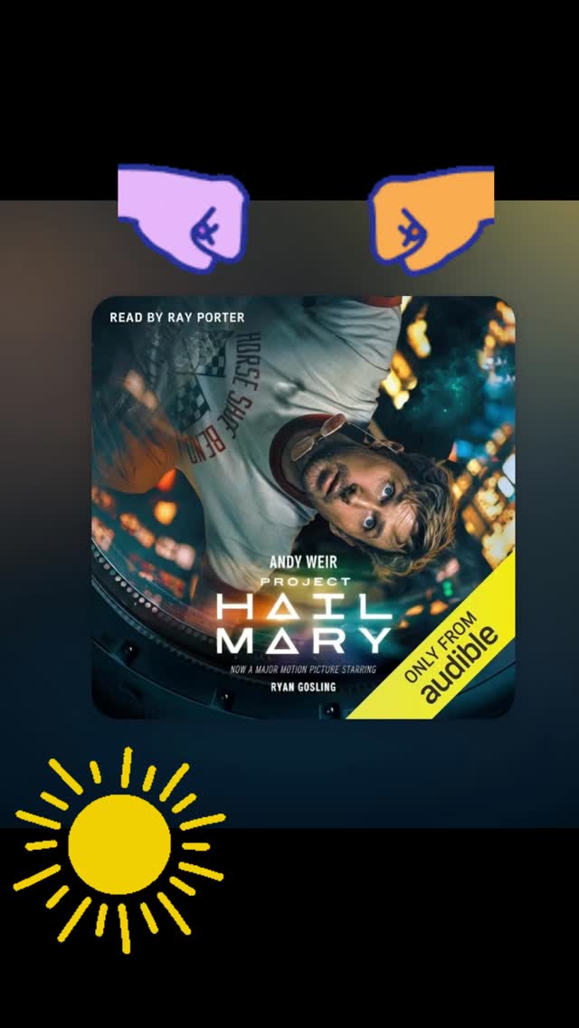 Just finished listening to Project Hail Mary and I have sooooo many feelings. It was definitely AMAZE AMAZE and it was not BAD BAD. 😭😭😭🫶🫶🫶
Now to see the movie!
#audible #readersofinstagram #bookstagram #thebookisalwaysbetter #projecthailmary
