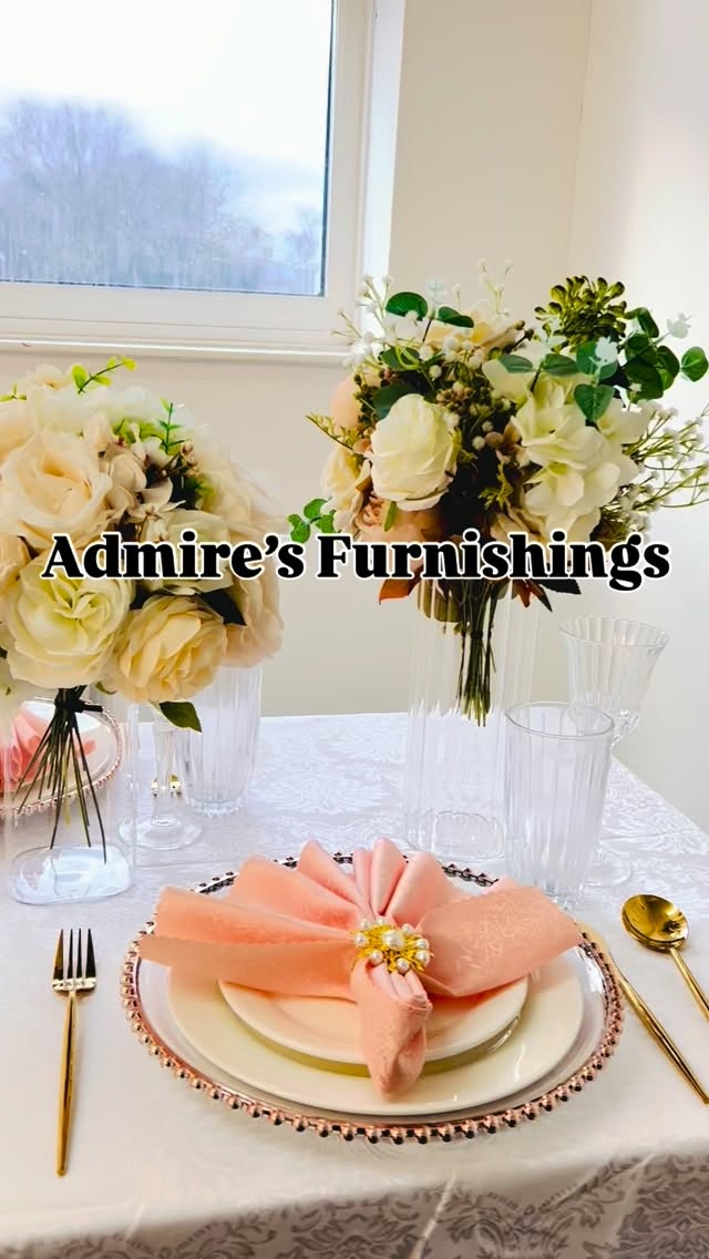 Elevate your space with timeless dining table décor and elegant centrepieces that blend style with function.�From statement vases to curated accents, every piece is designed to create a warm and inviting dining experience.
📞Call /Whatsapp: 07427 613942
Website: www.admiresfurnishings.co.uk
Email: sales@admiresfurnishings.co.uk
📍Tonbridge, Kent
We are based in the UK and operates from our own warehouse.
#DiningDecor #TableStyling #HomeElegance #CenterpieceInspo #InteriorDetails