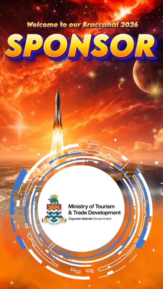 We’re over the moon to welcome @ttdcayman to the Braccanal Galaxy as an official sponsor of Braccanal Carnival 2026! 🌌🛰️
Coordinates locked: May 14–18, 2026
Braccanalists, it’s time to return to base… we’ve sent out the signal📍
Prepare for a high-energy journey through the stars with nonstop soca frequencies, flowing rum galaxies, and nothing but good vibez across the universe. Featuring some of the hottest DJs from Grand Cayman and Cayman Brac, this is one orbit you don’t want to miss 🌠
🎟️ Secure your boarding pass now:
Packages available on TicketsPlus.ky
📡 Contact mission control: cybbraccanalcommittee@gmail.com
So fuel up, pack your bags, and get ready for liftoff 🚀
Braccanal 2026 — Where the vibes take you to another universe🥳🇰🇾
