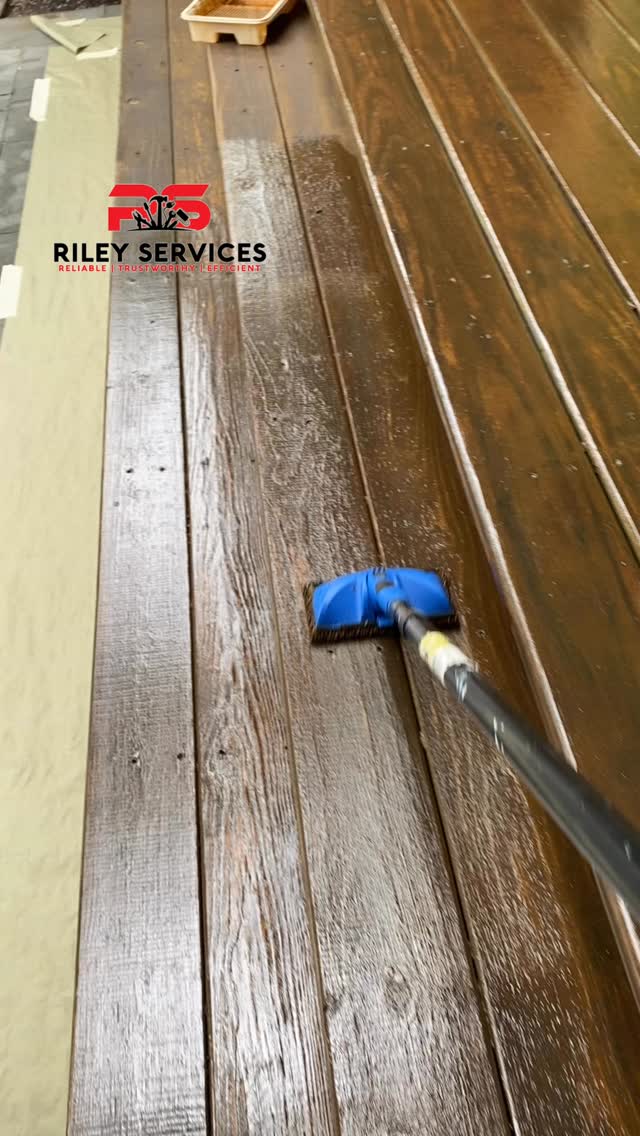 Bringing tired wood back to life, one brush stroke at a time 🎨🪵
This deck went from weather-worn to weekend-ready. Clean lines, rich stain, and built to last through every BBQ, sunset, and good time.
If your deck’s looking more “before” than “after,” let’s fix that. Reliable, clean work, and results you’ll actually notice.
📩 Message now to get on the schedule before spots fill up!