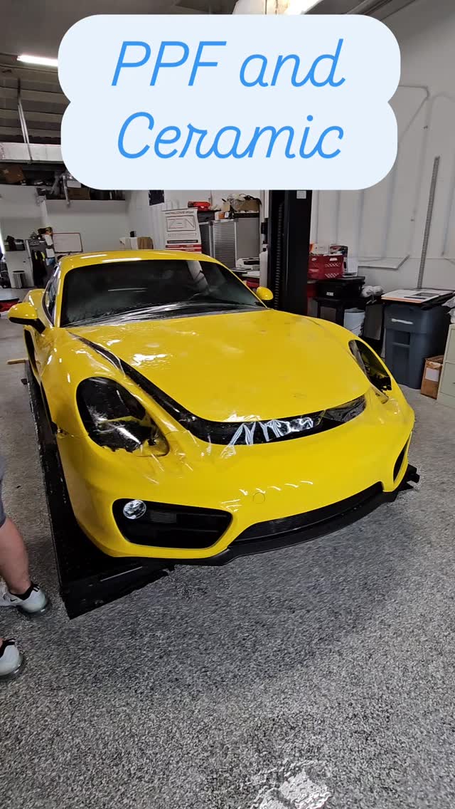 #paintcorrection #ceramicpro #suntek #carlovers❤️ #porsche