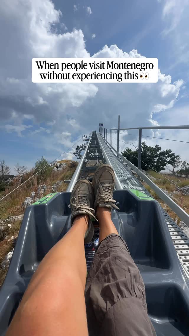 Don’t miss this view in Kotor, Montenegro 🇲🇪
Riding the Kotor Mountain Coaster is easily one of the coolest ways to experience Kotor—with unreal views over the Bay of Kotor, fast turns, and the ability to control your own speed the entire way down 🤯
Here’s what you need to know before you go:
• How to get there: The coaster is located on Mount Lovćen above Kotor. The easiest way is to drive (about 20–25 minutes up the famous Kotor Serpentine Road), take a taxi, or book a tour. If you’re not driving, we’d recommend arranging a ride ahead of time since it’s pretty remote.
• Price: Expect to pay around €10–€15 per ride (prices can vary slightly depending on the season).
• When to go: Go earlier in the day or around sunset for the best views and shorter lines.
If you’re planning a trip to Montenegro, this is 100% worth adding to your itinerary—it’s the perfect mix of adventure and insane scenery.
Save this for your trip 👀
Follow @brian.and.steph for more travel tips and itineraries from our favorite places around the world!