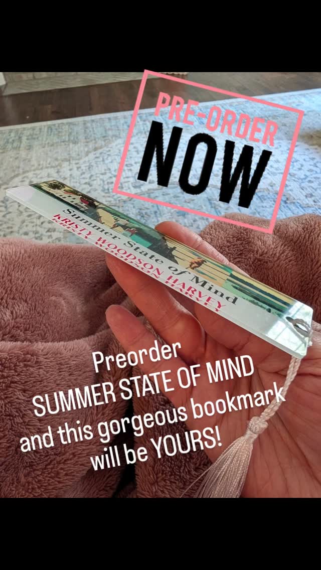 Preorder SUMMER STATE OF MIND by @kristywharvey and get this gorgeous bookmark! Look at it! It's acrylic and heavy duty and when your kids drop it, it doesn't break! PUB DAY 5/5/26.
⭐Question: where is your bookmark today?⭐
#bookstagram #readersofinstagram #pubday #summerstateofmind #bookmark