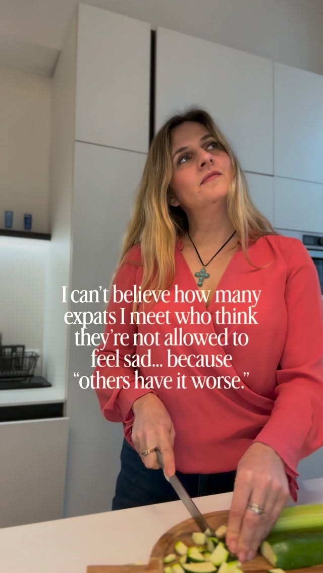 After working with 1000 plus expats for 20 years, being an expat myself, I can tell you that you can live abroad, have the “dream life”… and still feel lonely, lost, or overwhelmed.
You’re allowed to miss home.
You’re allowed to feel disconnected.
You’re allowed to question everything.
Choosing this life doesn’t mean you have to love every part of it.
Two things can exist at the same time:
gratitude for the opportunity… and grief for what you left behind.
Sometimes spiced with some regret for choosing this instead of building a life back home…
#expatlife #expatcoach #onlinetherapy #onlinetherapist