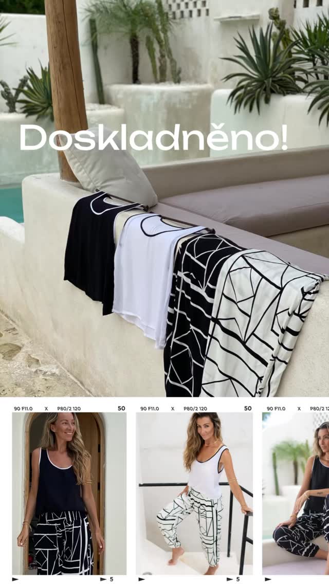 🖤🤍 Kalhoty Style i tílka B&W - na Bali došito, v Česku doskladněno! Nádherné materiály, luxusní design, nesmrtelná kombinace černé a bílé a hlavně nekonečné pohodlí, které si prostě zamilujete! ✨
www.zbozizbali.cz