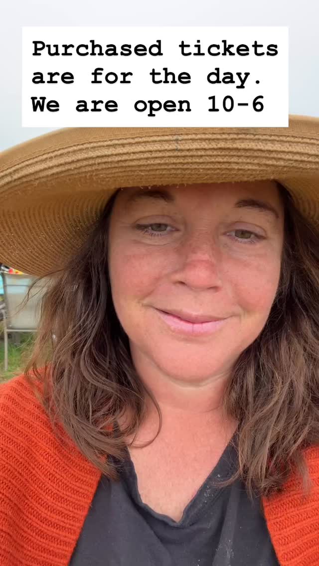 Clarification post. When you purchase a ticket, you can come anytime between 10AM - 6PM.