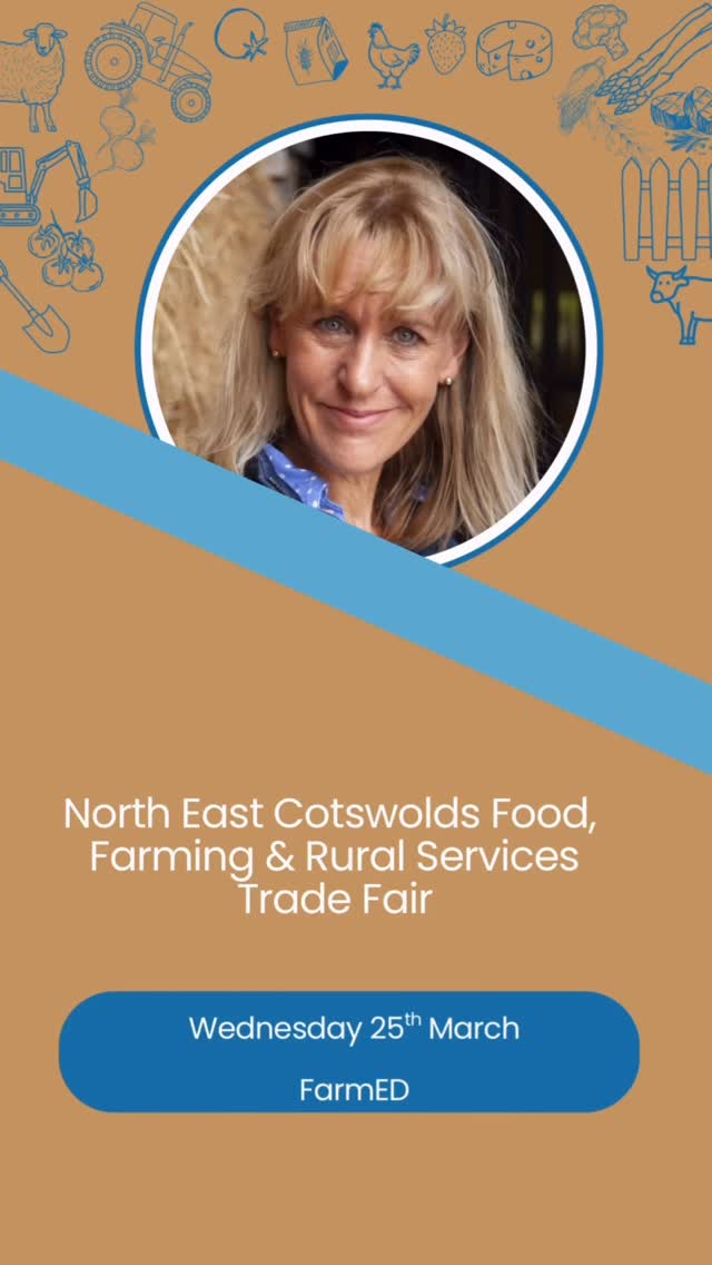 Less than 48 hours to go until the doors open for our inaugural Trade Fair @realfarmed on Wednesday 25th March.
Our indoor exhibitor tickets are sold out but we still have some space for outdoor exhibitors and tickets for business non-exhibitors and standard entry.
This is a great opportunity to meet and connect with a range of businesses within the rural economy sector, from food producers and buyers, to contractors, advisors and consultants.
Doors open at 10:30 AM, and our keynote speaker Minette Batters will open proceedings at 11:00 AM. We then have several short informative talks throughout the day to include:
🌾11.00am - Keynote Speaker: Profitability & Resilience in a Challenging Climate - Minette Batters (Farmer, Crossbench Peer and Former President of the NFU)
🌾1.00pm - Talk - Private & Public Finance for Nature: Evenlode Landscape Recovery Update - Tim Coates (Farmer, NECFC Director and Co-Founder of Oxbury Bank)
🌾2.00pm - Talk - Good Food Oxfordshire - Activities & Opportunities - Jenny Ekelund ( CEO Good Food Oxfordshire)
🌾3.00pm - Talk - Funding the Regenerative Transition & Grant Update - Jonty Brunyee (Farmer & Consultant) & Tom Hall (Catchment Sensitive Farming Advisor)
🌾4.00pm - Talk - Local Abattoir Update - Jonty Brunyee (Farmer and Consultant), Phil Gordon-Jones (Farm Manager & Coordinator of the Fir Farm Moveable Slaughter Unit) and Claire White (Director Long Compton Abattoir Group)
🌾5.00pm - Talk - Cluster Collaboration - the Future of the Cluster - Tim Field and Caroline Greenwood (NECFC Facilitators)
🌾5.15pm - Drinks and Networking - All Welcome
🌾6.00pm - NECFC Annual AGM - All Members & Stakeholders welcome.
Get your ticket via the link in the bio ⬆️
We look forward to seeing you there!
#FoodAnd Farming #SupplyChains #Networking #RuralServices #CotswoldFarming