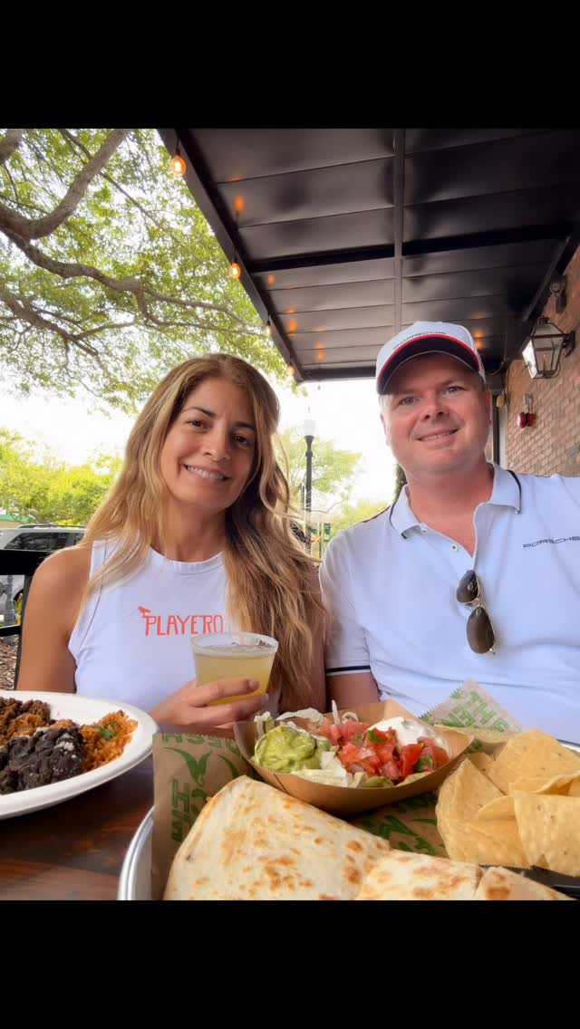 Wifey + me, Mexican eats, a pitcher of margs, vibing with #ultra2026 on the small screen 📱🌮🍹🎶 Sunday done right ⚡️💃✨