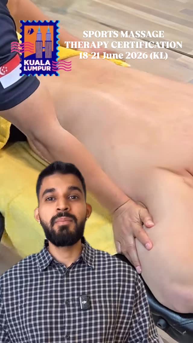Sports Massage Therapy Certification (Kuala Lumpur) @motionlabmy
.
.
Edufit Asia is coming back to Kuala Lumpur! We have opened registration for the SMT Levels 1&2 courses from 18 to 21 JUNE 2026 at Motion Lab Kuala Lumpur.
.
.
We are offering an early bird fee of RM1188 per level (RM1458 U.P.). GOOD NEWS! We are HRDcorp claimable! Grab the special promo fee and get your slot!
.
.
PROGRAMME CONTENT:
Level 1
*Etiquette in sports massage therapy
*Effects of sports massage
*Contraindications
*Human Anatomy
*Client assessment guidelines
*Massage techniques
Level 2
*Soft tissue release
*Myofascial stretching techniques (joint mobilisation)
*Case studies discussion on common musculoskeletal injuries
*Further education for Sports Massage Therapy
.
.
Assessments
*Formative assessments through immediate coaching during practical sessions
*30MCQ written test
.
.
What do you get?
*CPD UK global accreditation
*Highly trained educators with a combined experience of almost 30 years in the fitness and sports industry
*Conducive learning environment
.
.
To ensure you become a competent practitioner, we offer mentoring sessions via online/face-to-face consultations (hourly rates apply).
MORE INFO AND REGISTRATION @ https://www.edufitasia.com/sportsmassagetherapy
.
.
#malaysia #sportsphysiotherapy #physiotherapy #kualalumpur #sportsmassagetherapy sgsportsmedicine sportsmedicine singhealth muscles myofascial softtissuetherapy jointmobility sportsmassagetherapists malaysiatherapist klsportstherapists klmanualtherapy sportsmassagekualalumpur