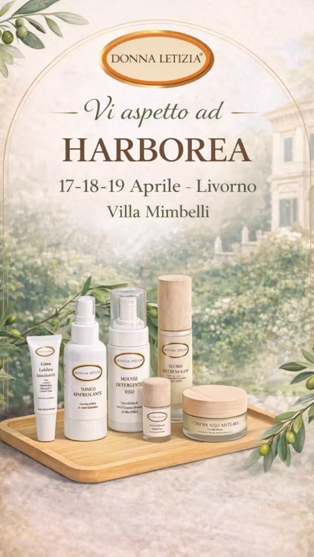 #donnaletizia #harborea #livorno #cosmesinaturale #skincarenaturale