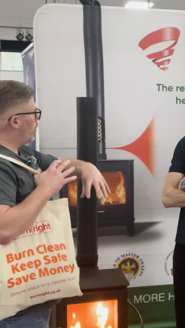At the Guild show we talked to Peter from @stubbyschimneysweeping , who have a Recoheat on show at their showroom in Alton, Hampshire. We discussed their new showroom, what areas they cover, and how they've been getting on with the unit they have fitted. If you need a sweep or installer in the Hampshire/Surrey area head over to the Stubby's Chimney Sweep website for more information.
#woodstove #chimneysweep #heating