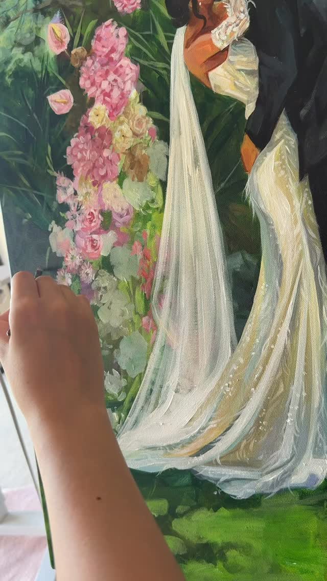 🌹
Florist: @mimifloristry
Venue: @botanicsydney @botanichousesydney
#weddingpainting #liveweddingpainting #gardenwedding #sydneywedding #2026bride