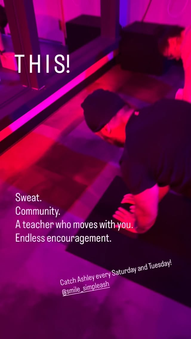 This! There’s nothing like a teacher who hopped down and gets right into the grit with you! Flow together, grow together 🙌
#hotpilates #pilates #sweattogether