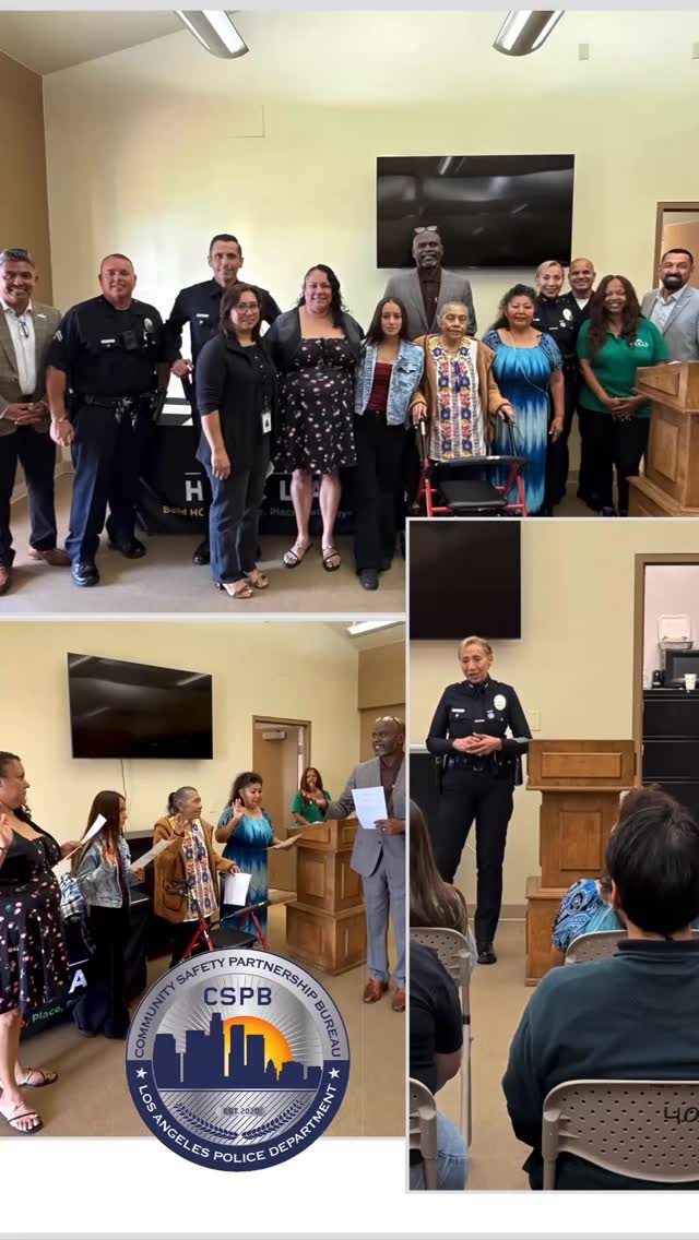 Congratulations to the new HACLA Avalon Gardens Resident Advisory Committee (RAC) Board! We look forward to working with all of you! #thisiscspb #workingtogether