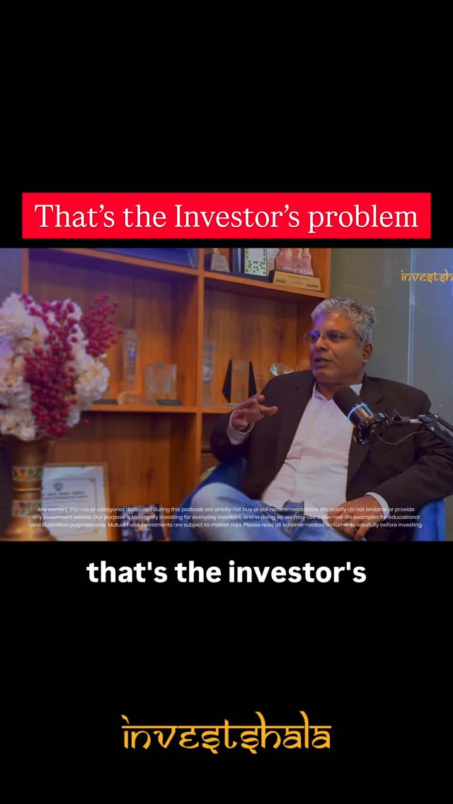 That’s the investors problem…..
#investors #investshala #mutualfunds #money #portfolio