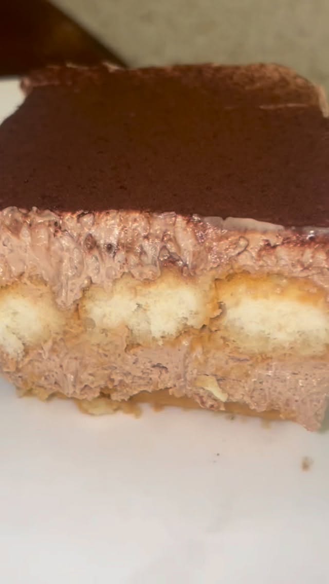 Who knew I just had to take out the coffee and I would love tiramisu?! 😂